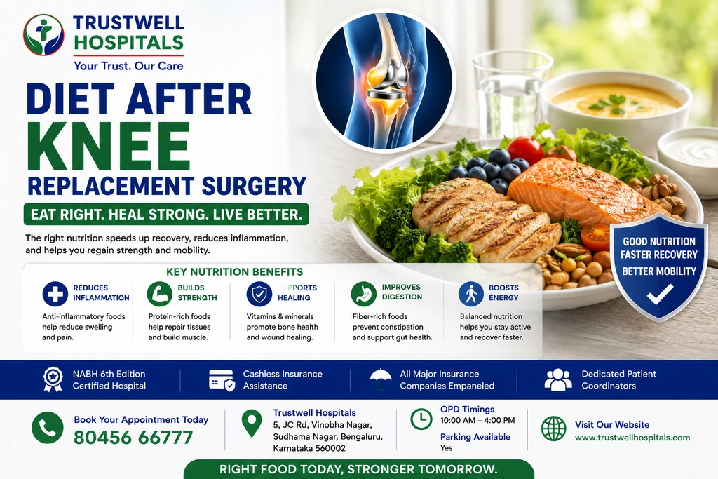 diet after knee replacement surgery