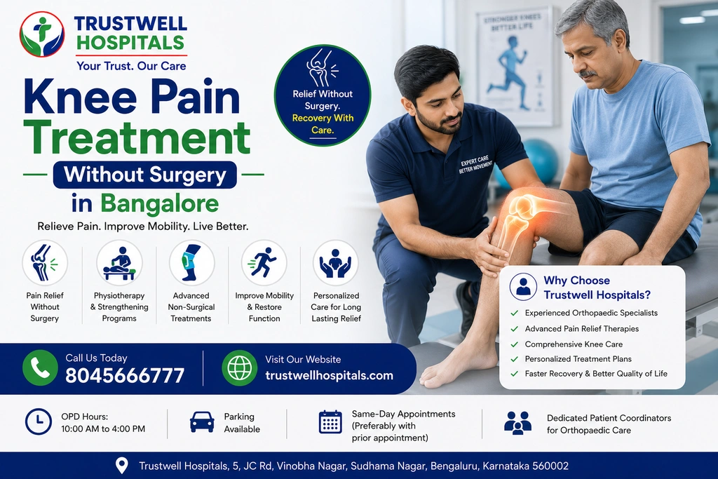 knee pain treatment without surgery in bangalore