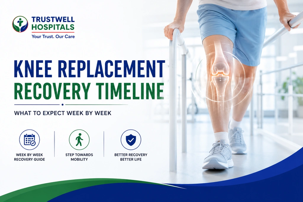 knee replacement recovery timeline