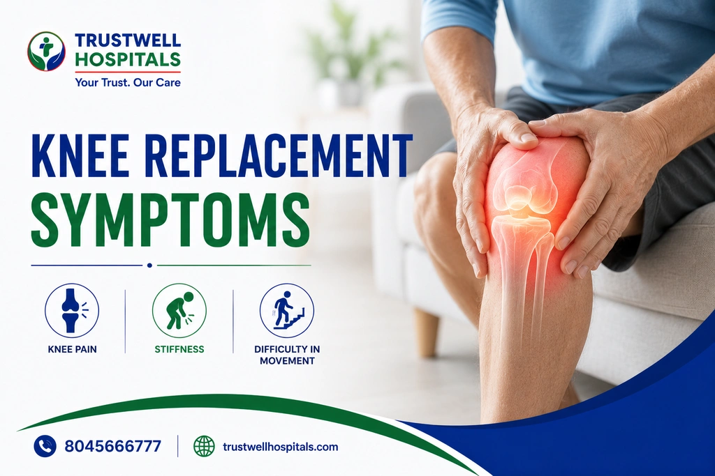 knee replacement symptoms
