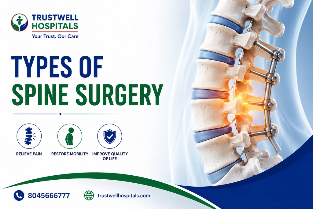 types of spine surgery