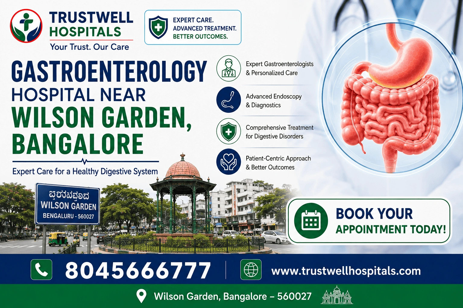 gastroenterology hospital near wilson garden bangalore