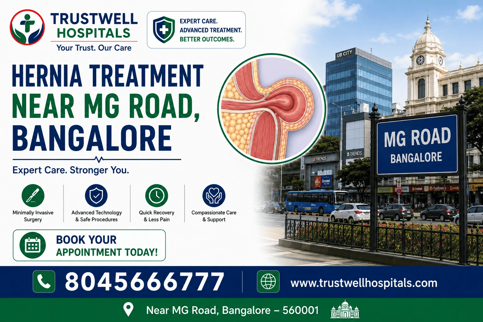 hernia treatment near mg road