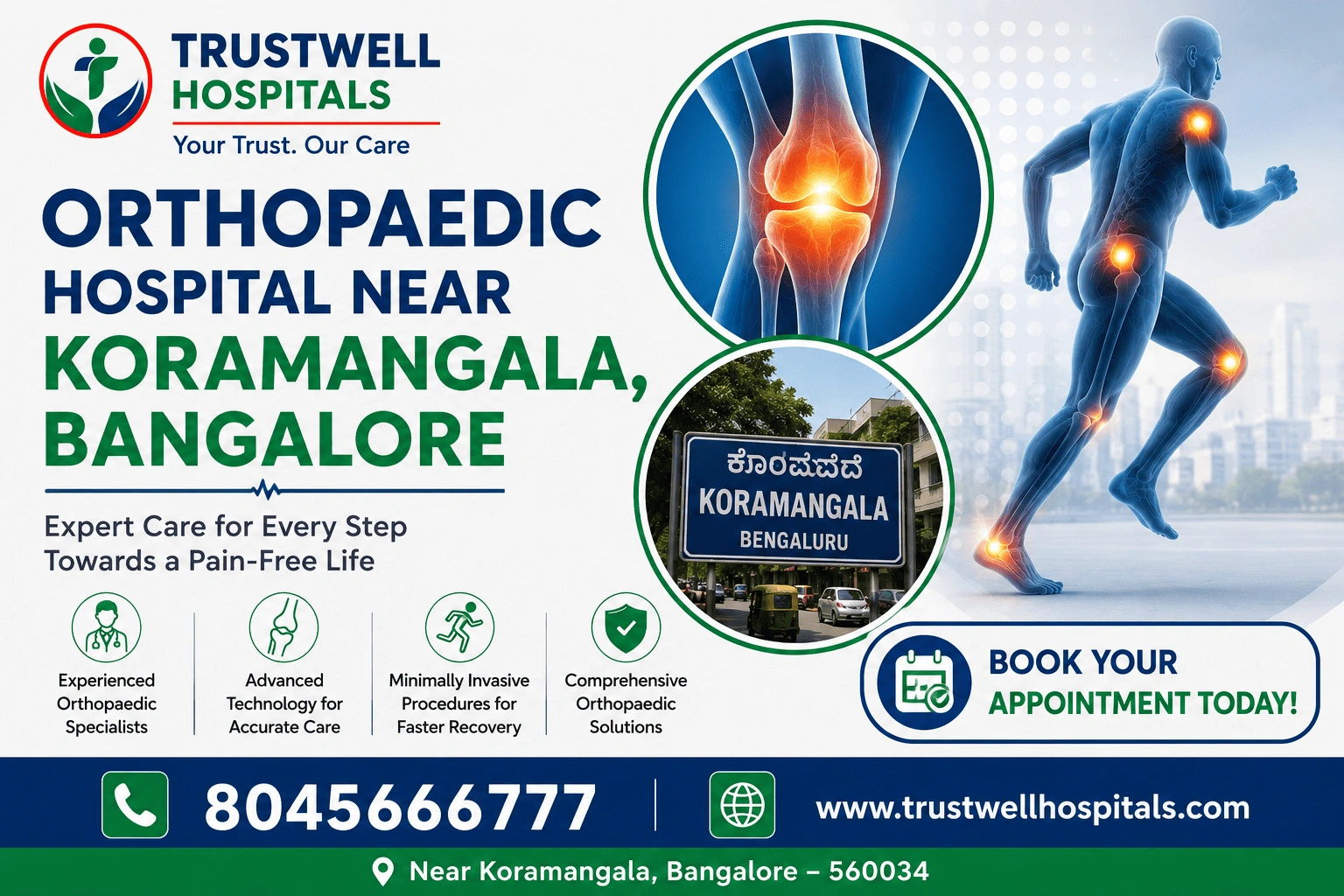 orthopaedic hospital near koramangala bangalore