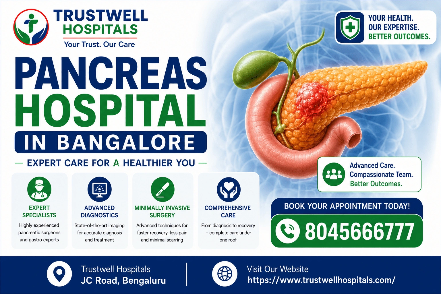 Pancreas Hospital in Bangalore